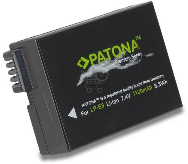 PATONA - Baterie Canon LP-E8 1120mAh Li-Ion Premium (IM0362) (Acumulator  foto - video) - Preturi