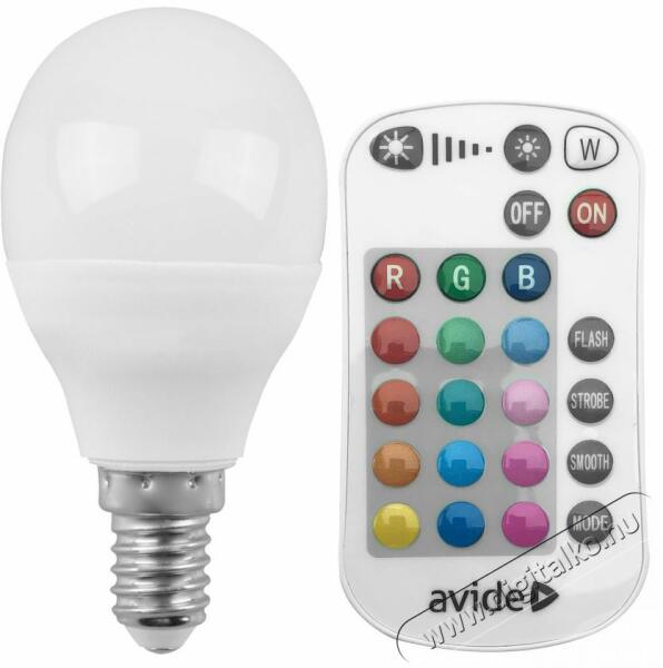 Vásárlás: Avide ASMG14RGBW-5.5W-WIFI Okos LED mini gömb izzó RGB+W LED izzó  árak összehasonlítása, ASMG 14 RGBW 5 5 W WIFI Okos LED mini gömb izzó RGB  W boltok