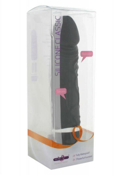 Silicone Classic szilikon élethű vízálló vibrátor 19 cm