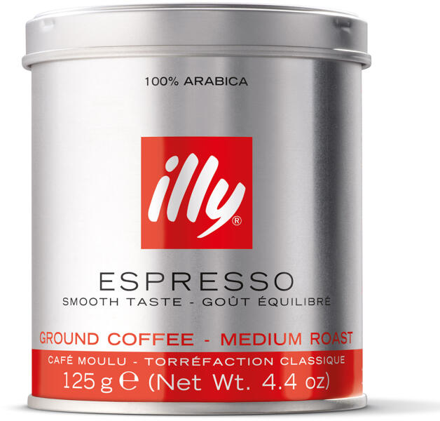 Vásárlás illy Espresso Smooth Taste Arabica őrölt kávé 125 g Kávé, kávépor árak