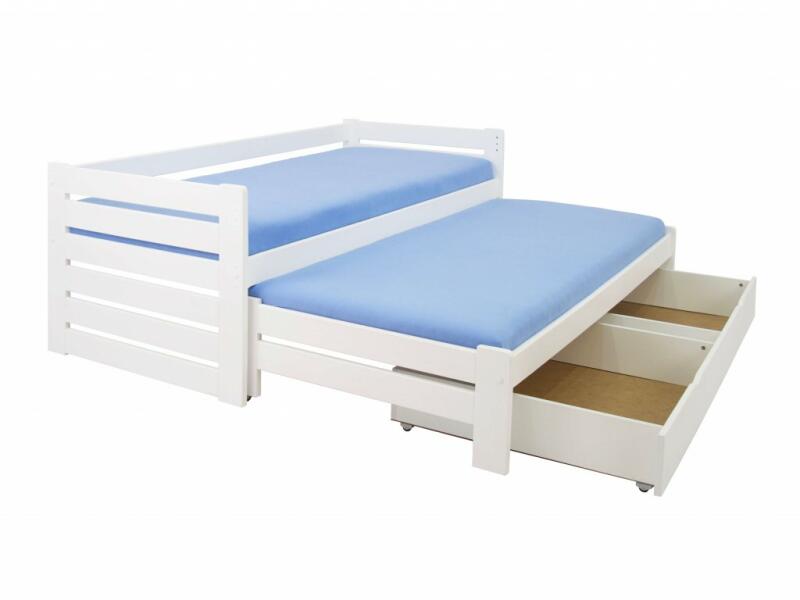Vásárlás: VERONIKA 11 ágy vendégággyal 90x200 - fehér Gyerekágy árak  összehasonlítása, VERONIKA 11 ágy vendégággyal 90 x 200 fehér boltok