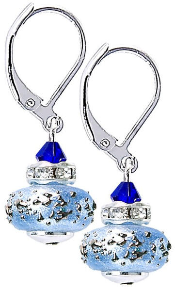 Vásárlás: Lampglas Gyönyörű kék fülbevaló Triple Blue Lampglas ECU34  gyöngyből Fülbevaló árak összehasonlítása, Gyönyörű kék fülbevaló Triple  Blue Lampglas ECU 34 gyöngyből boltok