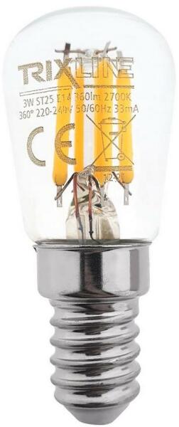 LED Izzó FILAMENT VINTAGE ST25 E14/3W/230V 2700K BC0448 (BC0448)