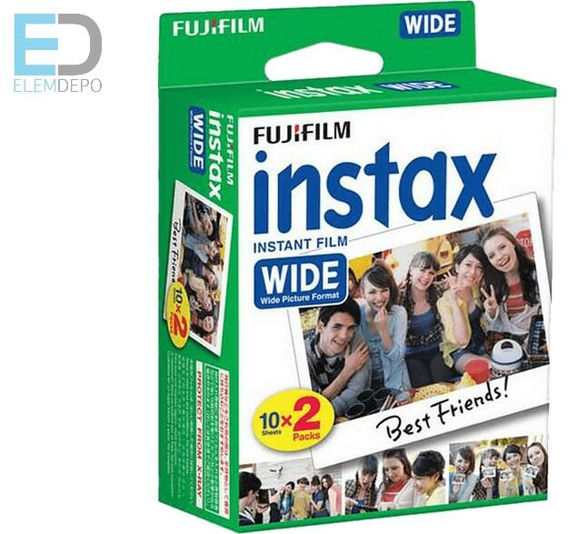 Fuji Instax Wide Twin Film ( 2 x 10 ) 20 kép NEW fotópapír vásárlás, olcsó  Fuji Instax Wide Twin Film ( 2 x 10 ) 20 kép NEW árak, fotopapír akciók