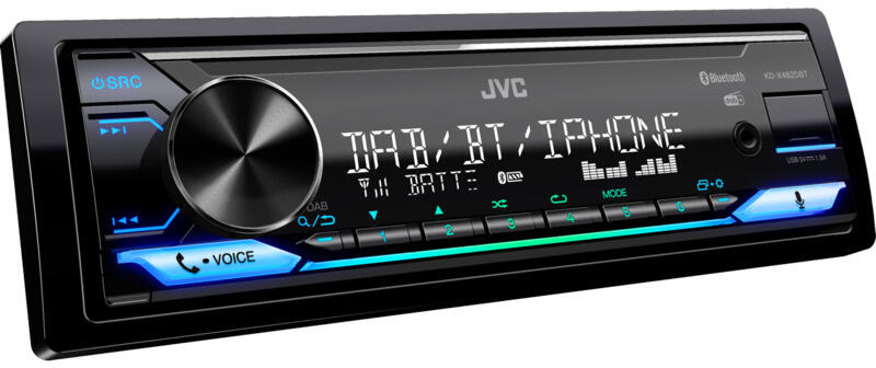 JVC KD-X482DBT autórádió vásárlás, olcsó JVC KD-X482DBT autórádió árak,  akciók