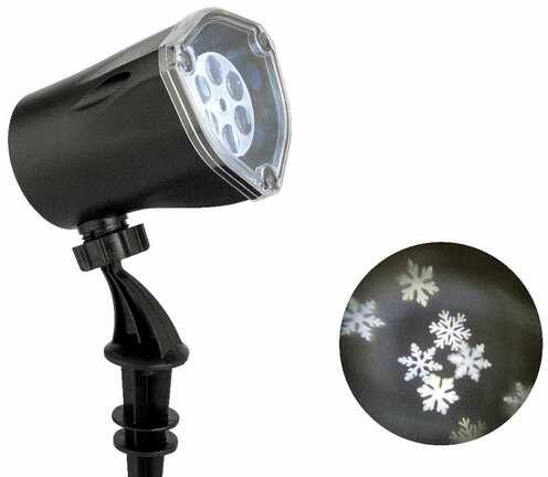 Vásárlás: LUMINEO LED projektor forgó effekttel, kültéri, hópehely minta  (40101550) Fénytechnika árak összehasonlítása, LED projektor forgó  effekttel kültéri hópehely minta 40101550 boltok