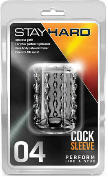 Stay Hard Cock Sleeve 04 Clear