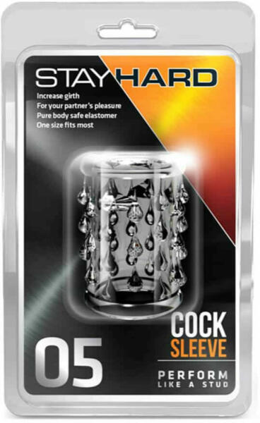Stay Hard Cock Sleeve 05 Clear