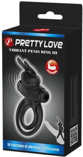 Vibrant Penis Ring III fekete