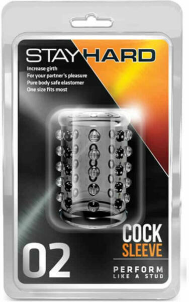 Stay Hard - Cock Sleeve 02 Clear