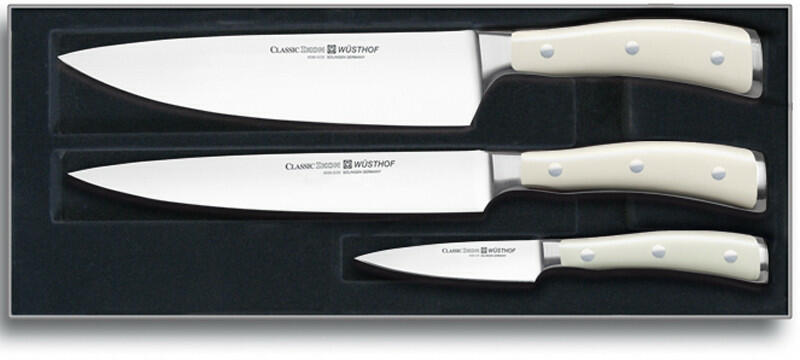 CLASSIC IKON késkészlet 3 db créme 9601-0