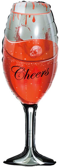 Cheers Halloween folia lufi, 98x38 cm