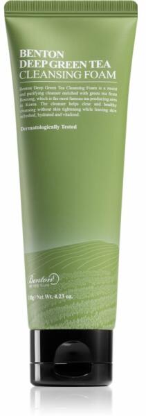 Deep Green Tea hidratáló tisztító hab 120 g