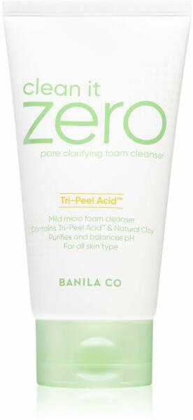 Clean It Zero Pore Clarifying krémes tisztító hab 150 ml