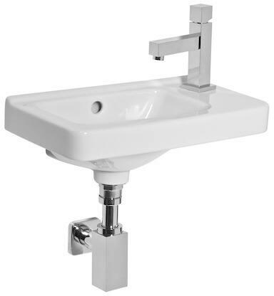 Cubito 45x25 cm right white (H8114241001061)