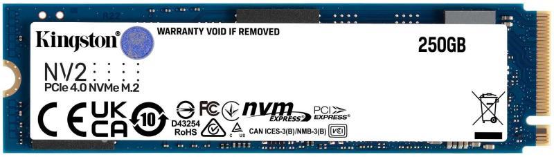 Vásárlás: Kingston NV2 250GB M.2 PCIe NVMe (SNV2S/250G) Belső SSD meghajtó  árak összehasonlítása, NV 2 250 GB M 2 PCIe NVMe SNV 2 S 250 G boltok