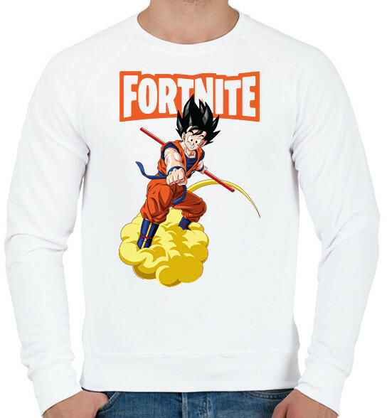Vásárlás: printfashion Fortnite - Son Goku - Férfi pulóver - Fehér Férfi  pulóver árak összehasonlítása, Fortnite Son Goku Férfi pulóver Fehér boltok