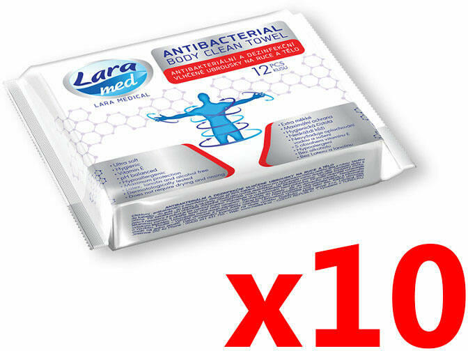 Vásárlás: Lara Med Antibakteriális 10x12db Törlőkendő árak  összehasonlítása, Med Antibakteriális 10 x 12 db boltok