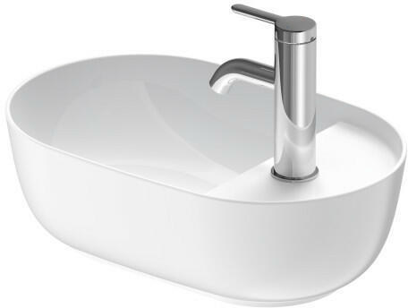 Luv 42x27 cm white/white satin (0381422600)