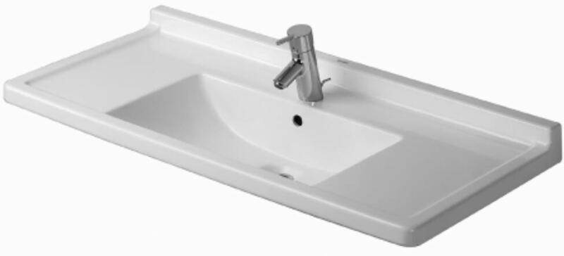 Starck 3 105x48,5 cm white (0304100000)