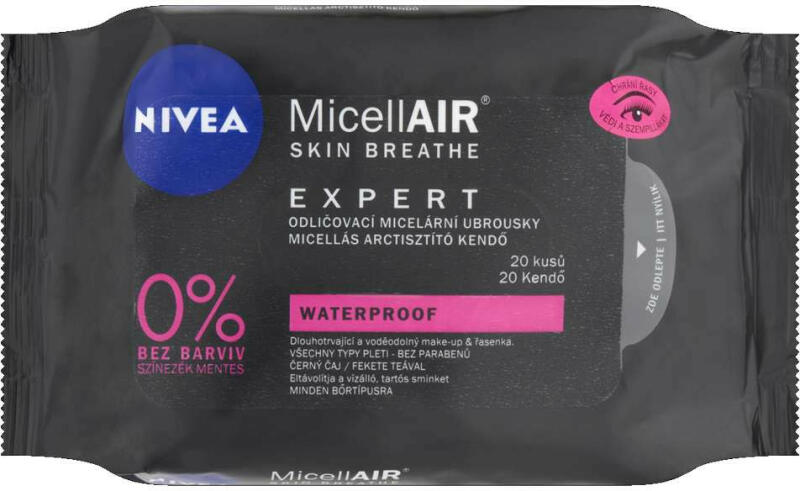 Expert micellás arctisztító kendő 20db