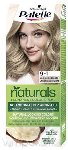 Palette Permanent Naturals Color 299 (9-1) hűvös bézsszőke