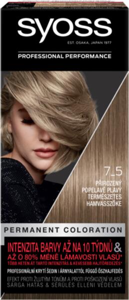 Color 7-5 Természetes hamvas szőke