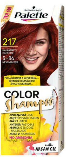Palette Color Shampoo 217 (5-86) mahagóni