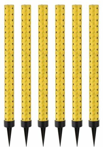 Arany színű tortatűzijáték, 18 cm - 6 db (FT18-6) - jateknet