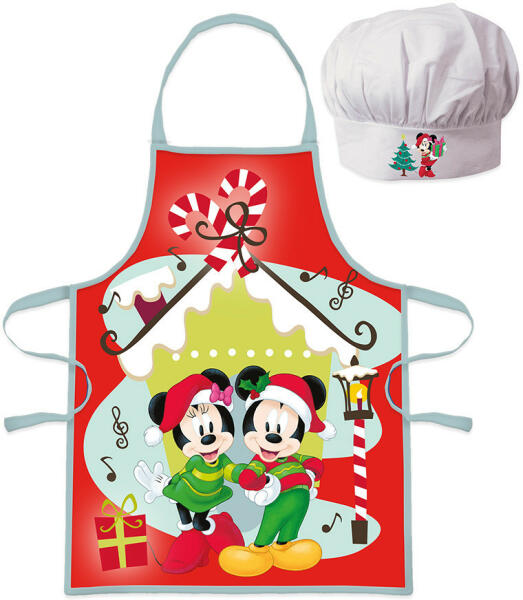 Disney Minnie, Mickey karácsonyi gyerek kötény 2 darabos szett (EWA22260WD) - kidsfashion