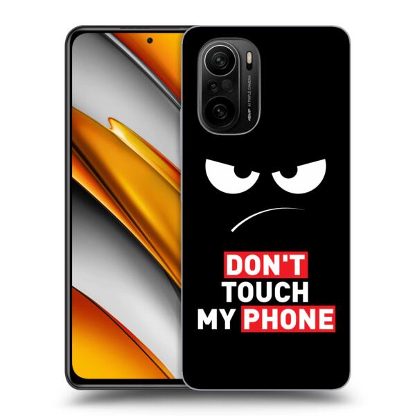 Picasee Husă neagră din silicon pentru Xiaomi Poco F3 - Angry Eyes -  Transparent (Husa telefon mobil) - Preturi