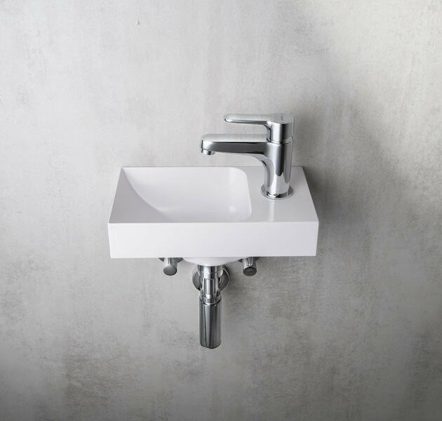 Small Piccolino 30,8x17 cm right white (PK305)