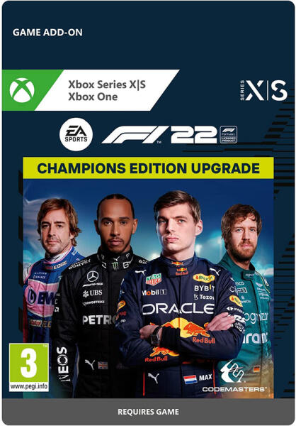 Vásárlás: Electronic Arts F1 22 Champions Edition Upgrade (Xbox One) Xbox  One játék árak összehasonlítása, F 1 22 Champions Edition Upgrade Xbox One  boltok