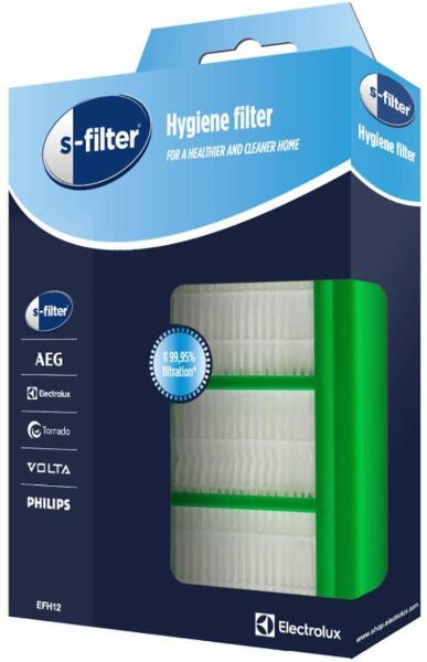 Vásárlás: Electrolux EFH12 s-filter® porszívó Hygiene Filter (EFH12)  Porszívó szűrő árak összehasonlítása, EFH 12 s filter porszívó Hygiene  Filter EFH 12 boltok