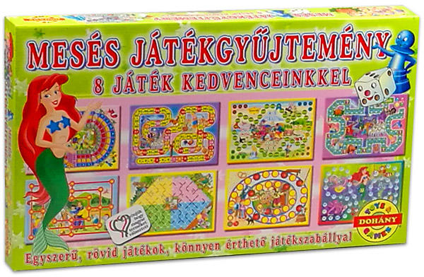 Mesés Játékgyűjtemény 8 játék kedvenceinkkel (622)