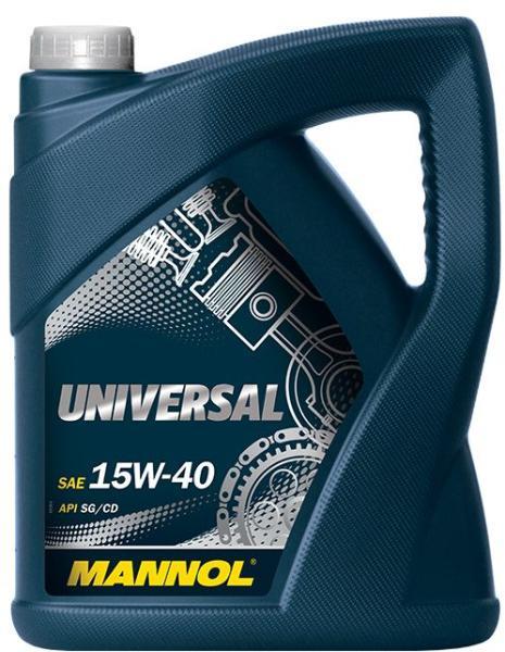 Vásárlás: MANNOL Universal 15W-40 5 l Motorolaj árak összehasonlítása,  Universal 15 W 40 5 l boltok