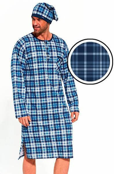 Vásárlás: Cornette Colin férfi hálóing, kék, kockás Férfi pizsama árak  összehasonlítása, Colin férfi hálóing kék kockás boltok