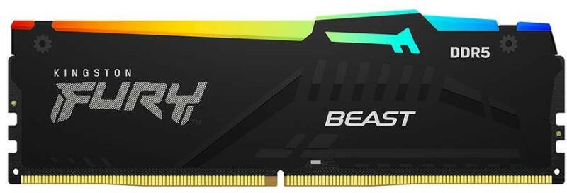Kingston FURY Beast RGB 16GB DDR5 5600MHz KF556C36BBEA-16 (Memorie