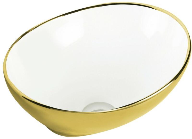 KR-707 42 cm white/gold (KR707WH-G)