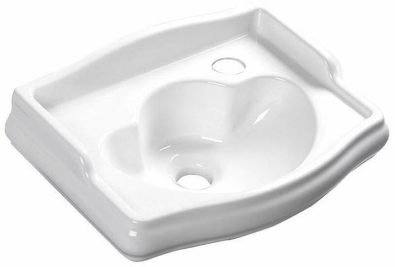 Kerasan Retro 41x30 cm right white (103301DX)