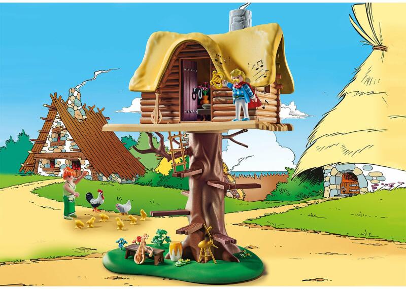 Playmobil Asterix Si Obelix - Cacofonix Si Casa In Copac (71016) (Playmobil)  - Preturi