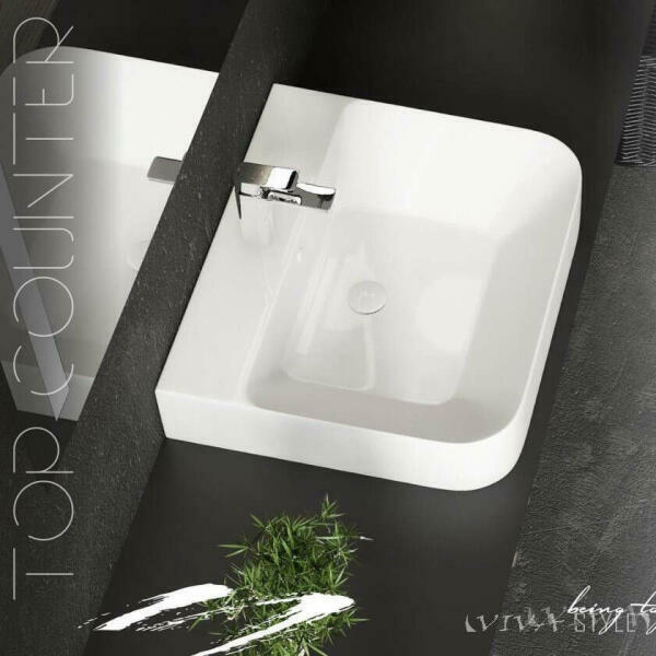ALLEERA Top Counter 55x48 cm white (3054-KL)