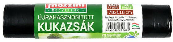 Szemeteszsák MAZZINI 135L újrahasznosított 5 db/tekercs (104050) - papir-bolt