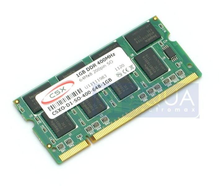 CSX 1GB 400MHz SODIMM CSXO-D1-SO-400-648-1GB memória modul vásárlás, olcsó  Memória modul árak, memoria modul boltok