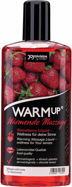 WARMup masszázsolaj eper 150ml