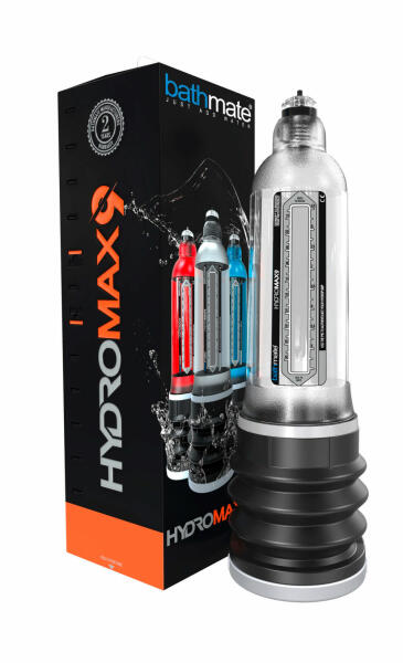 Hydromax 9 X40 hydro péniszpumpa áttetsző
