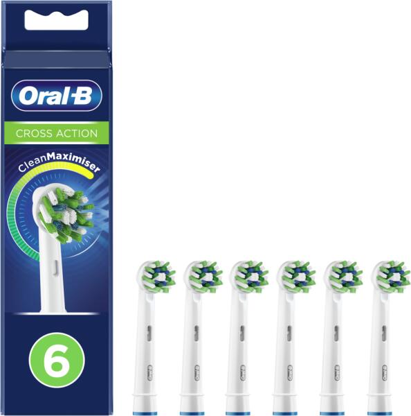 Vásárlás: Oral-B CrossAction EB50-6 Elektromos fogkefe pótfej árak  összehasonlítása, CrossAction EB 50 6 boltok