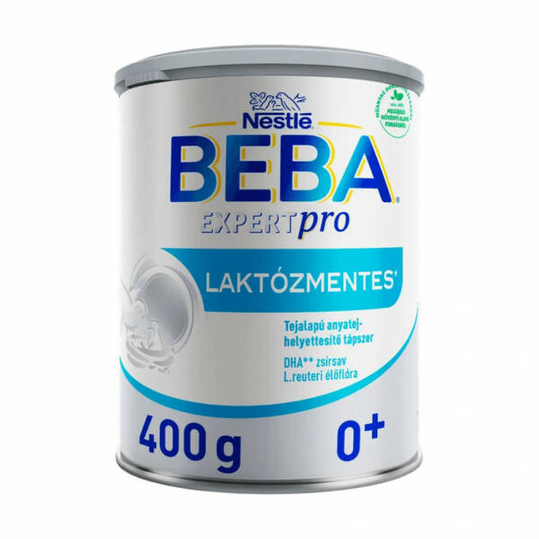 Vásárlás: BEBA ExpertPro laktózmentes tápszer 0 hó+ (400 g) Bébi tápszer  árak összehasonlítása, ExpertPro laktózmentes tápszer 0 hó 400 g boltok