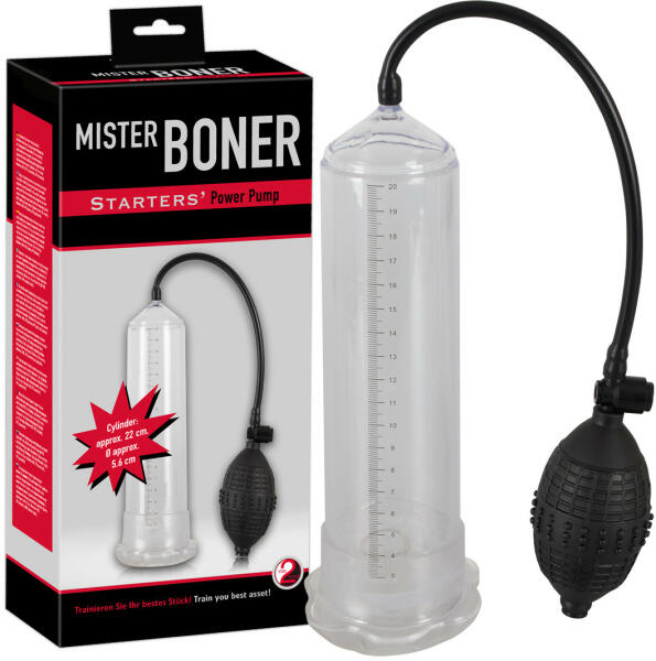 Starters Power Pump átlátszó péniszpumpa