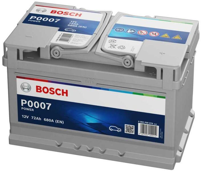 72Ah 680A right+ (0092P00070)